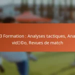 5-2-3 Formation : Analyses tactiques, Analyse vidéo, Revues de match
